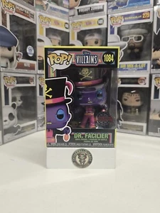 Funko Disney Villains Pop Dr. Facilier (Blacklight) Vinyl Figure Special Edition - Picture 1 of 6