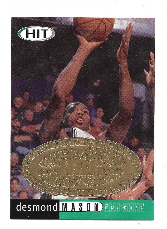Baloncesto dorado Sage Hit 2000 NRG Desmond Mason #34 casi nuevo Foto 1 de 1