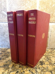 Lote de 3 Libros E W HORNUNG Dead Men Tell No Tales-STINGAREE-Amateur Cracksman 1910 - Imagen 1 de 11