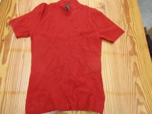 Blusa mujer international concept roja manga corta talla m - Imagen 1 de 5