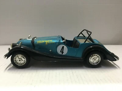 Die Cast MORGAN PLUS 8 TG2 1/16 Polistil Modellino Auto Blue - Immagine 1 di 3