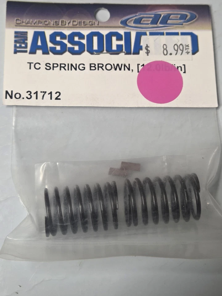 Team Associated 31712 TC Spring Brown 12 Pound LB/IN - Imagem 1 de 1