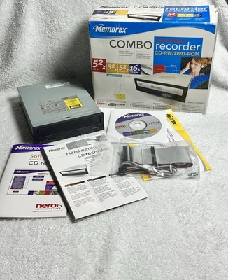 Memorex Combo Internal Recorder CD-RW/DVD-ROM 3202 3268 - Image 1 of 4