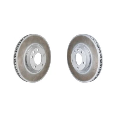 Rotores de freno delanteros recubiertos premium para Volkswagen Touareg 2011-2017 recubiertos oe1V Foto 1 de 4