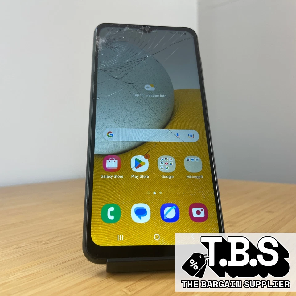 Samsung Galaxy A13 5G | SM-A136B | 128GB / 4GB RAM | Unlocked (SHATTERED SCREEN) - image 1 of 4