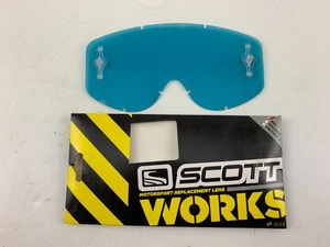 Scott NS 89X 87 83 MX Goggle Blue Amplifier Lens w/ Tear-off Pins 206710-011 - Bild 1 von 8