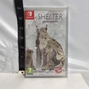 Shelter Generations Nintendo Switch Super Rare Games PEGI GAME - US SELLER - Picture 1 of 11