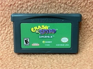 Crash & Spyro Superpack Nintendo Game Boy GBA Auténtico GameBoy! - Imagen 1 de 4