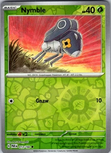 Nymble Reverse Holo 013/182 SV04: Paradox Rift Common - NM - Picture 1 of 2