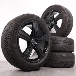 Winterräder 19Zoll Audi Audi A8 4N D5 Original Felgen schwarz Winterreifen DOT22 - Bild 1 von 7