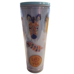Starbucks Tumbler 2016 Dream in Color Sticker Patches 24oz Cold Travel Cup - Picture 1 of 8