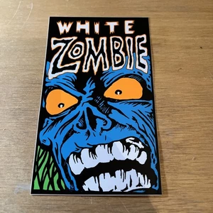 White Zombie 1993 La Sexorcisto Promo Sticker Postcard Old Stock - Picture 1 of 2