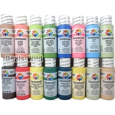 Ceramcoat Acrylic Paint Delta Creative - Many Colors 2oz Bottle
