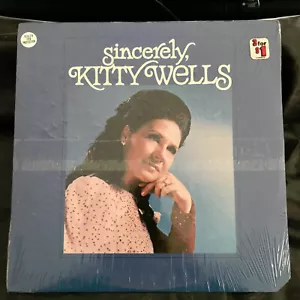 NEU versiegelt SINCERELY, KITTY WELLS Vinyl LP Schallplatte 1972 DECCA DL-7-5350 STEREO - Bild 1 von 4