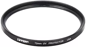 Tiffen 72mm UV Protection Camera Lens Filter Durable Anodized Aluminum Ring - Picture 1 of 4