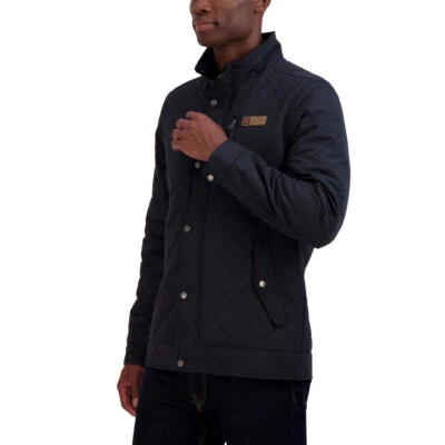 Colorado Clothing Men’s Diamond Quilted Jacket, Black Size L - Image 1 of 3