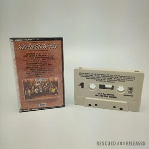 We Are The World USA for Africa Cassette Tape 1985 Chicago Springsteen Turner - Picture 1 of 6