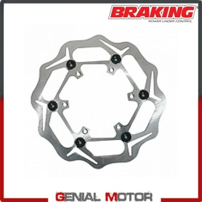 WL4007 Disco del freno Frente Izquierda Braking W-FLO para KTM MXC 2001 > 2002 - Imagen 1 de 2