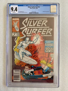 Silver Surfer #V3 #16 CGC 9.4 Newsstand! - Fantastic Four appearance - Picture 1 of 2