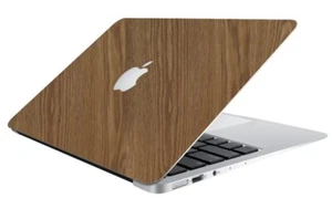 WOOD Vinyl Lid Skin Cover Decal fits Apple MacBook Air 11 A1465 Laptop - Picture 1 of 1