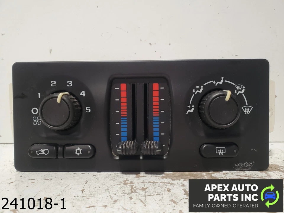 Módulo de control de clima de CA Isuzu Ascender 4,2 L OEM 2003-2008 Foto 1 de 4