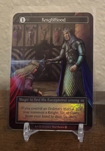 Sorcery: Contested Realm - Arthurian Legends - Knighthood Foil NM/M - Picture 1 of 2