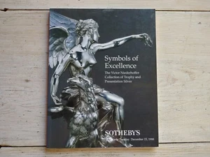 SOTHEBY'S Sothebys SYMBOLS OF EXCELLENCE Niederhoffer AUCTION CATALOG Catalog - Picture 1 of 12