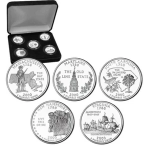 2000 Uncirculated State Quarter Sets - Picture 1 of 1