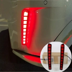 Square Rear Bumper decoration lamp led brake light For Toyota Corolla 2019-2023 - Picture 1 of 12