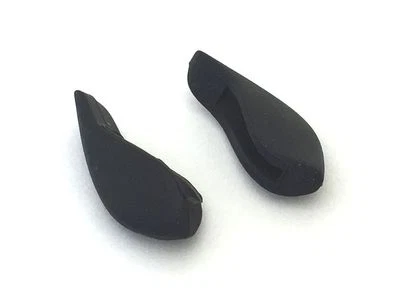 LINEGEAR Nose Pads Nose bombs for Oakley X-Metal XX - Large - Black [XX-NP-L-BK]