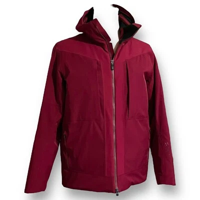 Chaqueta de esquí Mountain Force para hombre Dakota talla grande roja negra plumón lana aislada Foto 1 de 4