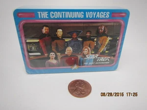 SEALED THE CONTINUING VOYAGES 1999 STAR TREK the Next Generation Playing Cards - Picture 1 of 2