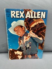 Rex Allen #5 1952-Dell-B-Western movie photo cover-Custer's Last Stand B55