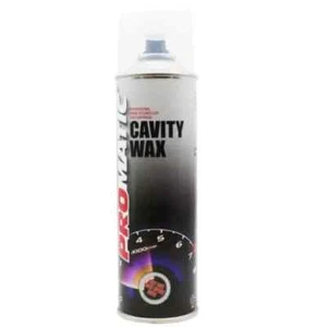 1 x Pintura en aerosol transparente para cera de cavidades Promatic CW500 500 ml - Imagen 1 de 1