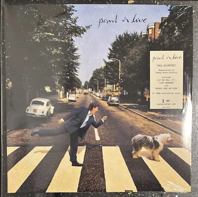 PAUL MCCARTNEY PAUL IS LIVE 2LP 180G  VINYL NEW AND SEALED - Image 1 of 4