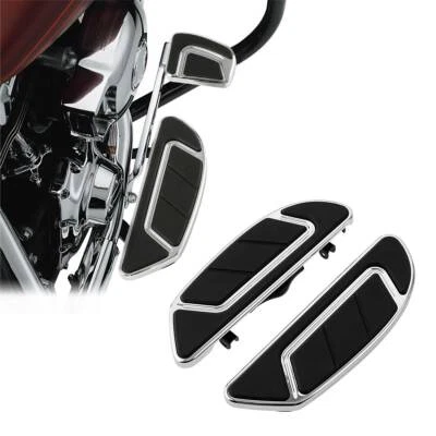 Prancha de assoalho cromada para motorista Harley Touring Road Glide 06-25 - Imagem 1 de 4