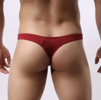 Mens Thong Underwear Low Waist T back Panties Size Medium Fast Shipping - Image 1 of 4