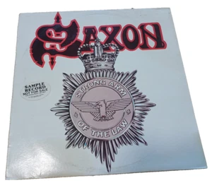 Saxon-Strong Arm of the Law  Australia 1980 Promo Vinyl LP Parlophone EME 260880 - Picture 1 of 3