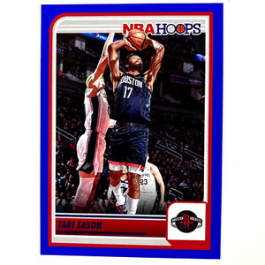 Tari Eason 2023-24 NBA Hoops Blue Parallel #192 Houston Rockets