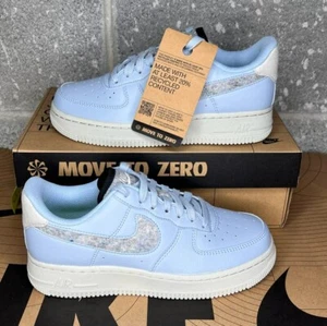 Nike Air Force 1 Low Armory Blue Grey Recycled Wool WOMEN'S 5 - DA6682 400 - Picture 1 of 6