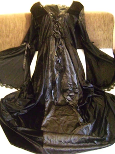 NEU Theater KOSTÜM "MODERN HERO" Damen Party Kleid langes Kleid Gr. L / XL - Bild 1 von 10