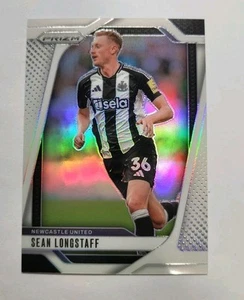 2024-25 Panini EPL Prizm Sean Longstaff White /35 Newcastle - Picture 1 of 2