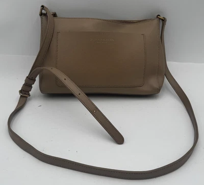 Bolso Bandolera Donna Karan New York Mujer Cuero Marrón Correa Ajustable Foto 1 de 4