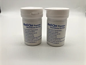 Prueba de glucosa en sangre ReliOn Premier 100ct FECHA DE CADUCIDAD: 09/2026 (sin caja) Ref. 010 - Imagen 1 de 2