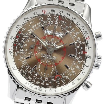 BREITLING Montbrillan Datra A21330 Triple calendar Chronograph AT Men's_913554 - image 1 of 4