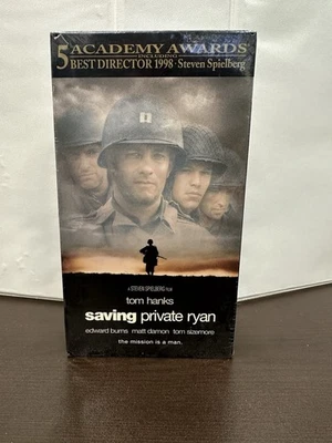 Saving Private Ryan (VHS, 1999) BRAND NEW SEALED Tom Hanks WWII Movie - Image 1 of 4