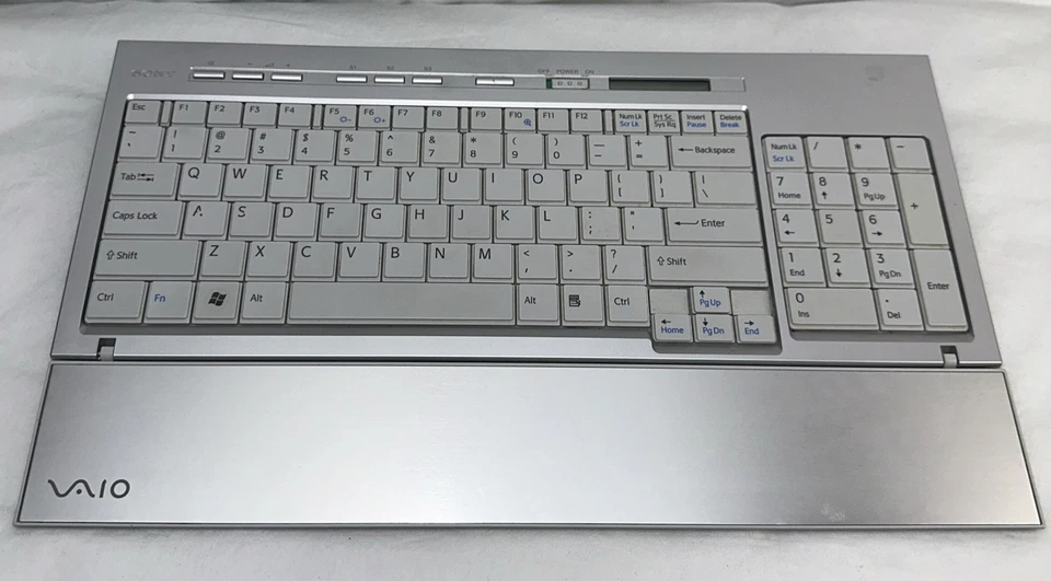 Sony Vaio VGP-WKB5US Wireless Keyboard 15x6” - Image 1 of 4