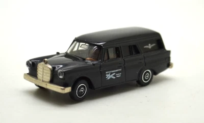 1:87 - Brekina 1853 Mercedes 190 Leichenwagen / Bestattung Friedrich Wagner - Bild 1 von 3