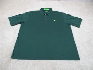 Polo Masters Uomo 2XL XXL Verde Masters Augusta Nazionale Golf Golfer - Foto 1 di 12