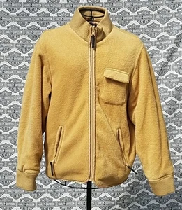 Jacket Youth M Beige Full Zip Vintage 1990's Boy's 10/12 - Picture 1 of 6